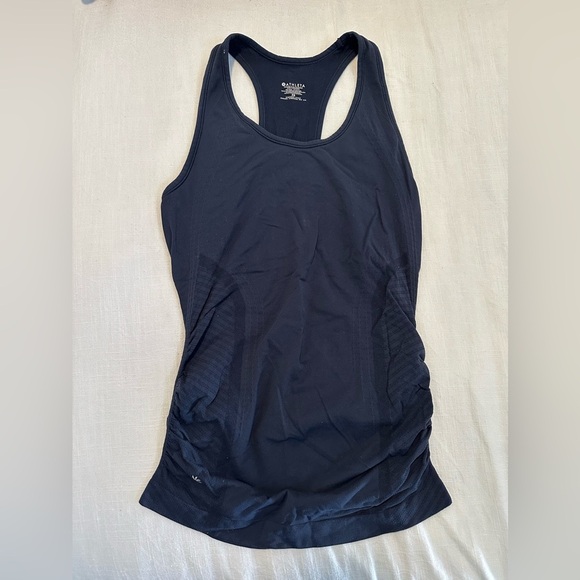 Athleta Speedlight Lightweight Racerback Tank Workout Top X Small Navy Blue - Picture 2 of 7